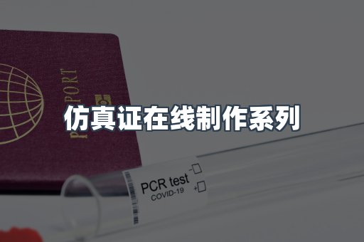仿真证在线制作